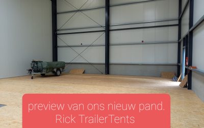 Rick TrailerTents zieht um